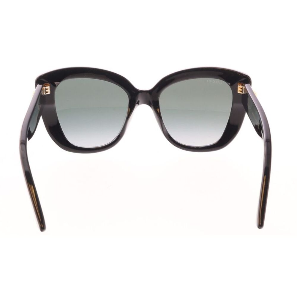 Store Return Gucci GG0327S-001 Oversized Black Cat-Eye Sunglasses - Picture 5 of 7